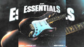 HARD 20 Melodic Guitar Loopkit  Phrase Kit quot2K ESSENTIALSquot  NoCap Rod Wave NBA YB Loop Kit [upl. by Koby]