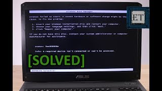 Solved Windows Failed to Start A Recent Hardware or Software Change Might Be The Cause [upl. by Oecile]