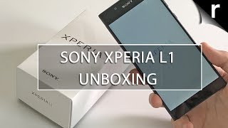 Sony Xperia L1 Unboxing Setup amp Handson Review [upl. by Peck]