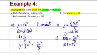 GCSE Maths Revision  Direct and Inverse proportion [upl. by Ysiad]