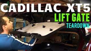 20172021 Cadillac XT5 Liftgate Hatch Trim Removal amp Teardown Guide PLUS Dash Cam [upl. by Drugge]