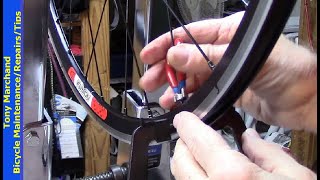 Truing and Fixing a Bicycle Wheel [upl. by Devin783]