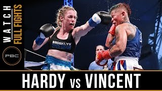 Hardy vs Vincent FULL FIGHT August 21 2016  PBC on NBCSN [upl. by Gen308]