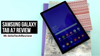 Samsung Galaxy Tab A7 Review [upl. by Ahseiyn958]