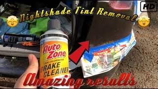 How To  Spray Tint Removal [upl. by Conti90]