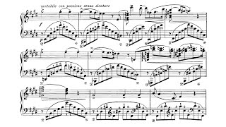 Liszt  3 Sonetti del Petrarca AudioSheet Kempff [upl. by Hurless]