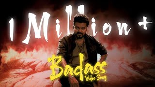 LEO  Badass Video song  Thalapathy Vijay  Vikki bro [upl. by Aniela]