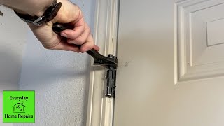 How To Fix A Sticky Exterior Door  3 Easy Fixes [upl. by Anialem]