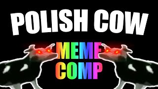 Dancing Polish Cow Meme Compilation [upl. by Annawahs]