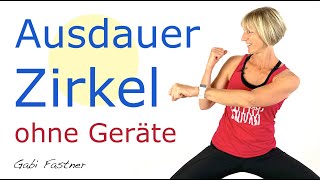 📀 40 min Kalorien verbrennen auch für Einsteiger  Zirkeltraining ohne Geräte [upl. by Eadie60]