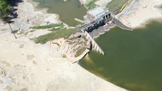 Michigan lakes disappear after historic flood causes dam failures [upl. by Rodrich]