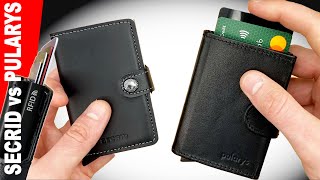 SECRID Wallet vs Pularys  Best RFID Mini Wallets Review [upl. by Naiviv313]