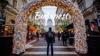 Budapest Christmas Markets [upl. by Ahsemat]