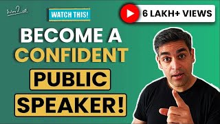 Public Speaking Skills  Boost your Confidence  Ankur Warikoo [upl. by Safier]