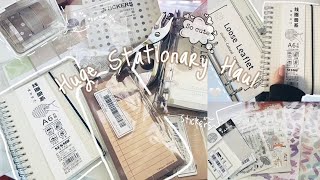 🍑 a huge cute and affordable stationery haul  SHEIN [upl. by Chapa]