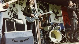 Flux Of Pink Indians  Hartham Common Peace Festival  Hertford  May 1983 [upl. by Ettenoj]