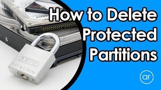 How to Delete the Undeletable using Diskpart Disk Partition in Windows 10 [upl. by Oidiple653]