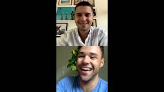 Ronen Rubinstein and Rafael Silva Instagram Live 4320 [upl. by Ahsiloc33]