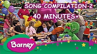 Barney  Song Compilation 2 40 Minutes [upl. by Cooperman146]