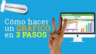 Cómo crear un GRÁFICO en EXCEL con 3 SIMPLES PASOS [upl. by Sydalg898]