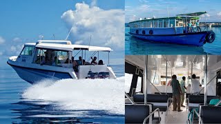 Best Way to Travel in Maldives SpeedboatFerry Transfers  Route Schedule Online Booking Pricing [upl. by Nedla]