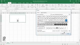 How to type Greater Than or Equal Symbol in Excel [upl. by Adamek]