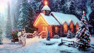 26 Popular Traditional Christmas Carols w Festive Art by Thomas Kinkade [upl. by Nicola]