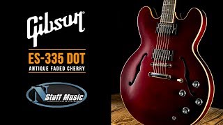 ES335 Dot from Gibson  InDepth Demo [upl. by Alicul307]