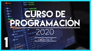 Curso de PROGRAMACIÓN DESDE CERO ✅ 2020  Conceptos básicos [upl. by Dannie]