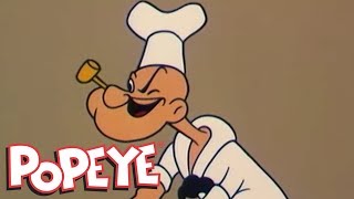 Classic Popeye Episode 38 Popeyes Pizza Place AND MORE [upl. by Pablo578]