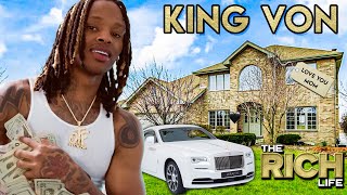 King Von  The Rich Life  Rolls Royce Wraith House for Mom Icebox O Block Chain amp More [upl. by Sul614]