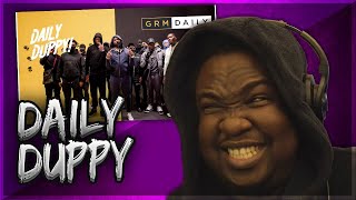 Headie One  Daily Duppy  GRM Daily REACTION [upl. by Edrei]