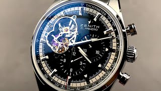 Zenith Chronomaster El Primero Open 032040406121M2040 Zenith Watch Review [upl. by Milson]