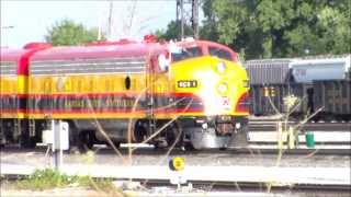 Kansas City Southerns Executive Train  F Units [upl. by Ursel]