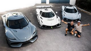 THE LUXURY CAR DREAM 10000000 KOENIGSEGG GEMERA JESKO ABSOLUT REGERA  VLOG⁵ 4 Part 2 [upl. by Mariand]