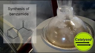 Synthesis of Benzamide [upl. by Arabrab]