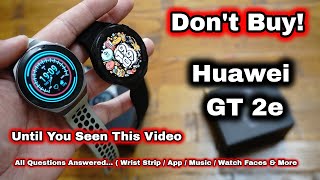 Huawei Watch GT 2e  All Questions Answered After 4 Weeks Of Review [upl. by Yob358]