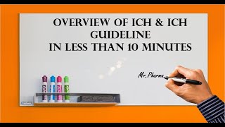 OVERVIEW OF ICH amp ICH GUIDELINES IN LESS THAN 10 MINUTES  PHARMA PORTAL [upl. by Annaeed131]