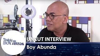 TWBA Uncut Interview Boy Abunda  Part 2 [upl. by Naitsirk]