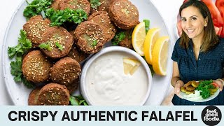 Authentic Lebanese FALAFEL  Fry amp Bake Methods [upl. by Noret436]