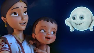 Ai Ai Chand Mama and much more  Bengali Rhymes Collection  Infobell [upl. by Oremor]