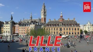 LILLE │ FRANCE  Complete walking tour of Lille HD [upl. by Belicia]