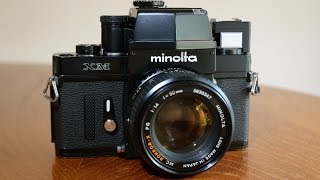 Minolta XM XK X1 35mm Film Camera Overview [upl. by Esorbma]