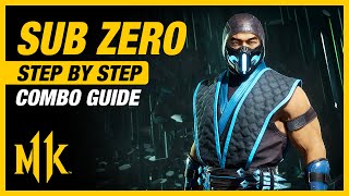 SUB ZERO Combo Guide  Step By Step  Tips amp Tricks [upl. by Ennaitsirk854]