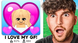 Surprising Girlfriend With Her OWN Roblox GAME [upl. by Aynotahs]