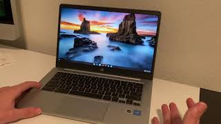 HP  14quot Chromebook 14a Review [upl. by Ahsemik]