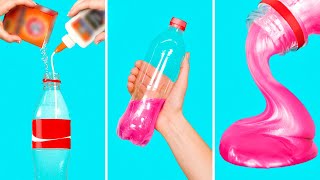 Super Fast Slime Recipe DIY 30 SECONDS Bottle Slime [upl. by Aldin373]