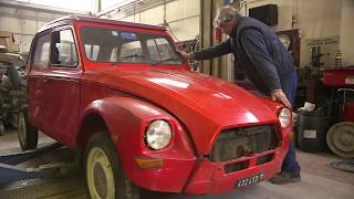 Restauro Dyane Atelier 2cv [upl. by Eynaffit]