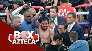 Box Azteca  Gran pelea del Pacman en Las Vegas [upl. by Kwang]