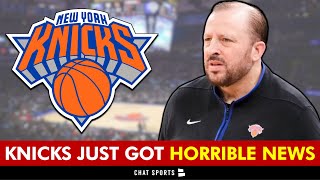 Knicks Fans Get News They Have Been FEARING To Receive [upl. by Akeemat]